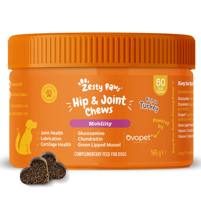 Zesty Paws Hip & Joint Chews Kalkoen - 50 Kauwtabletten