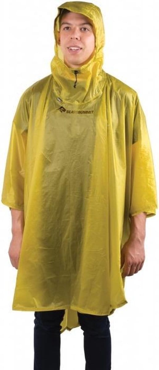 Sea To Summit Poncho 15d One Size Nylon Geel