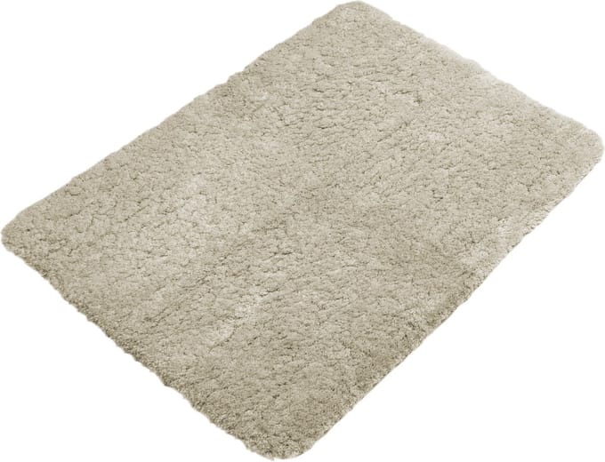 Tiseco - Badtapijt - Microfiber - Antislip - 60x120 cm, zand