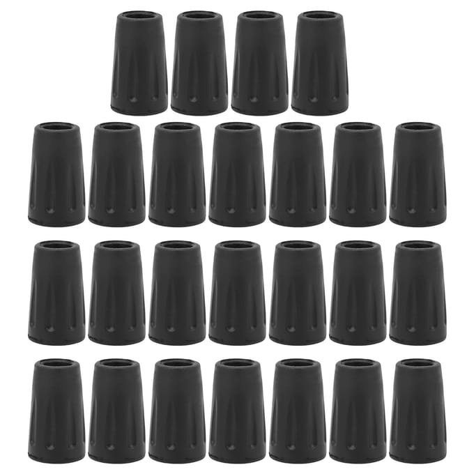 Bâtons de marche L2 Embouts de bâton Protège-embouts de canne à marche Accessoires de randonnée gray