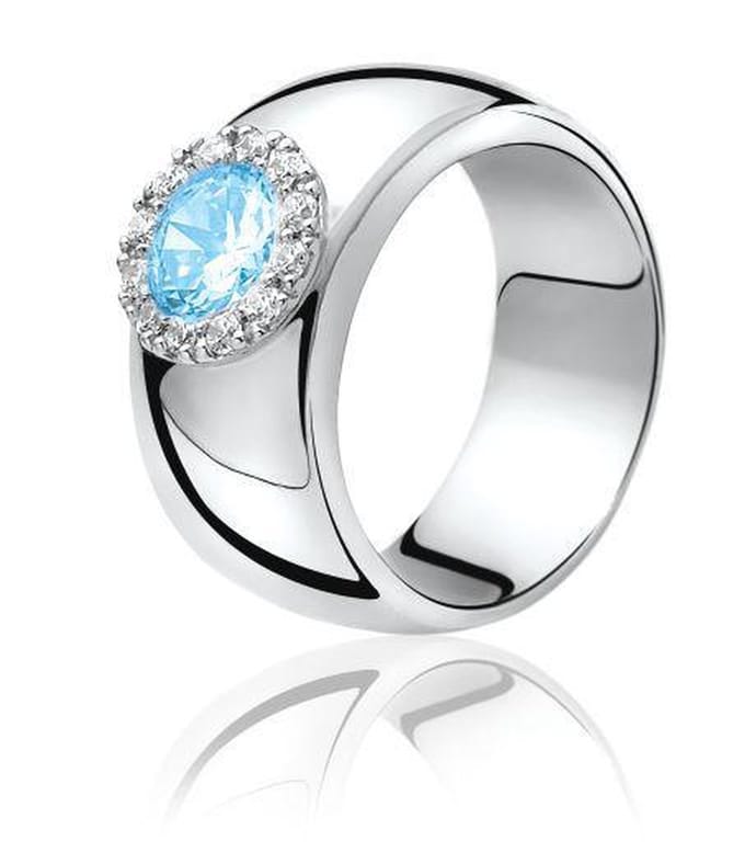 Zinzi - Zilveren Ring - Maat 50 ZIR665B50