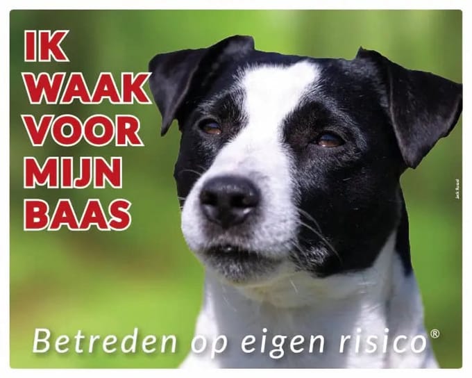 Jack Russell Terrier Waakbord