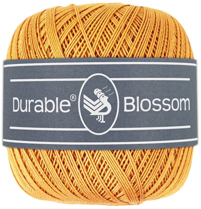 Durable Blossom - 2182 Ochre - Verfijnd Gemerceriseerd Katoen Garen