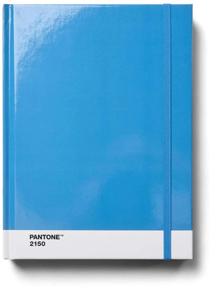 Copenhagen Design - Notitieboek Groot Gestipt - Blue 2150 - Papier - Blauw
