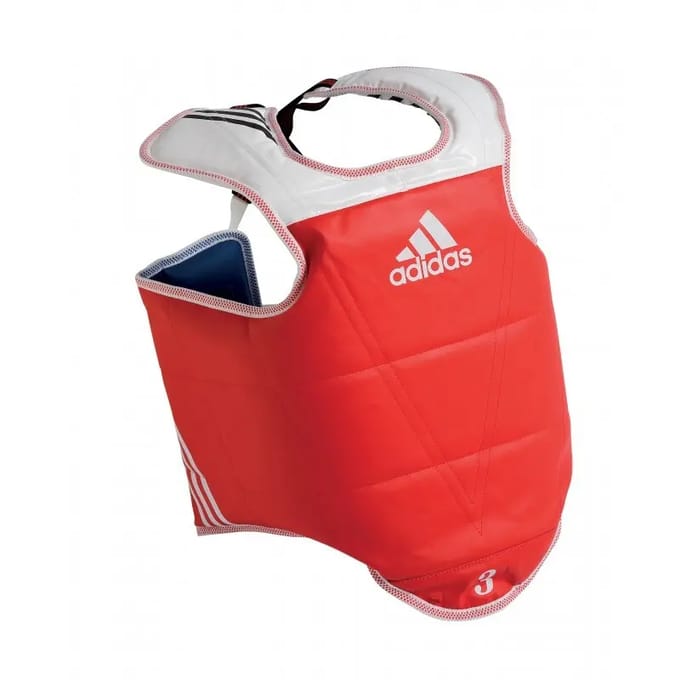 Omkeerbaar taekwondo borstschild adidas