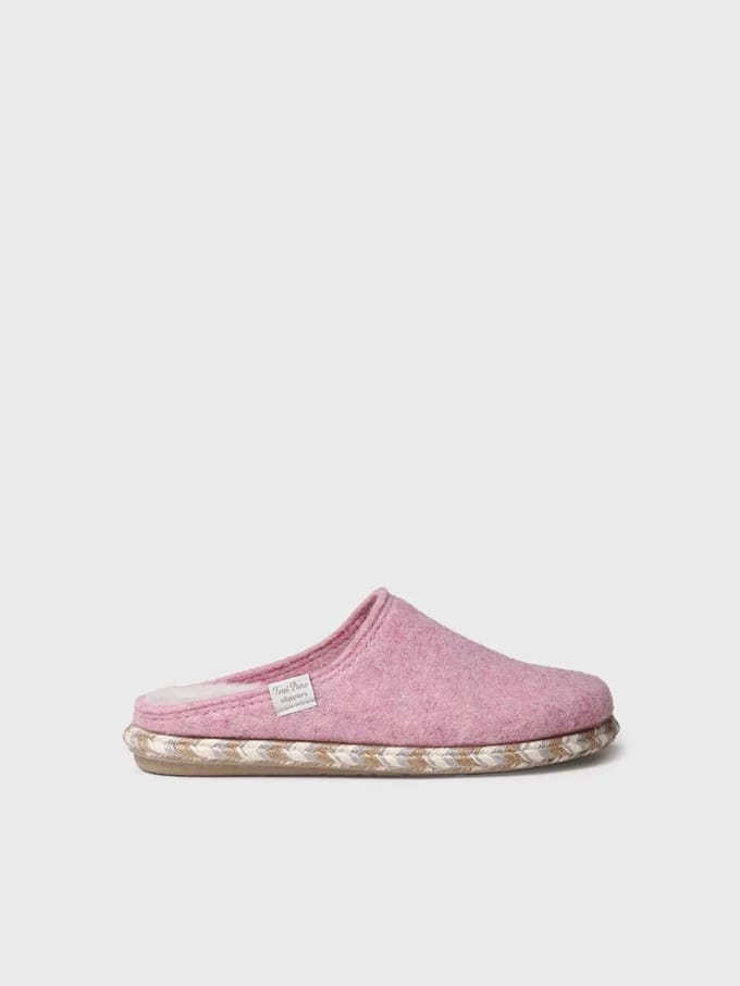 Damesslippers van vilt | DELI-FP