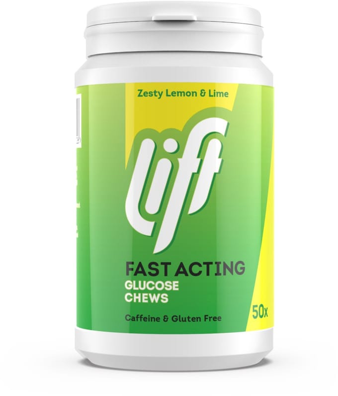 Lift Zesty lemon & lime glucose 50 Tabletten
