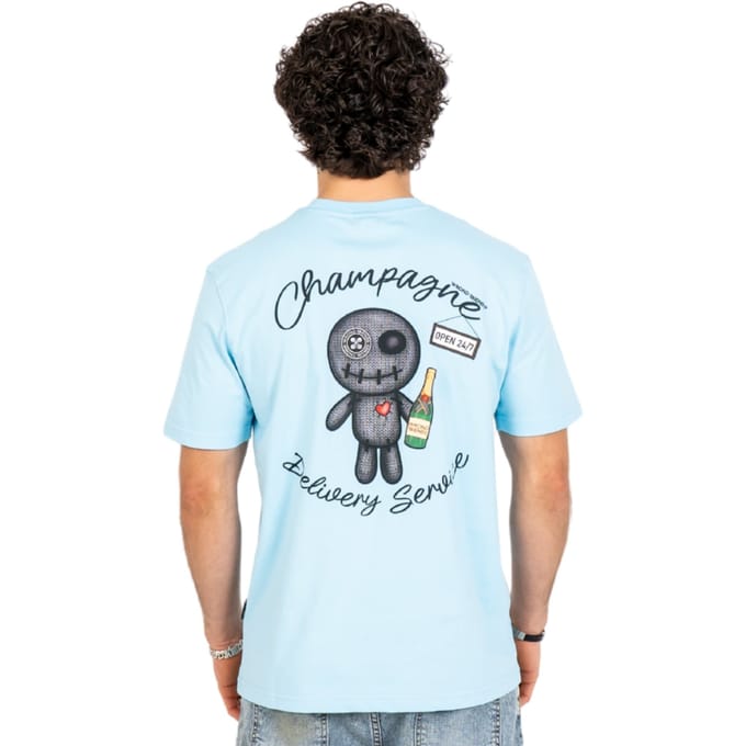 Wrong Friends T-shirt Tulsa Light Blue  M