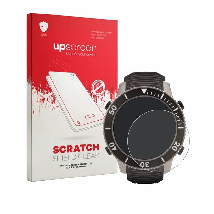 upscreen - Screenprotector voor SCUBAPRO Galileo G3 Ti - Folie Beschermfolie transparant