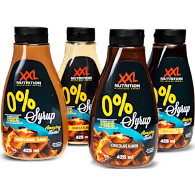 XXL Nutrition 0% Siroop Vanilla 425 ml