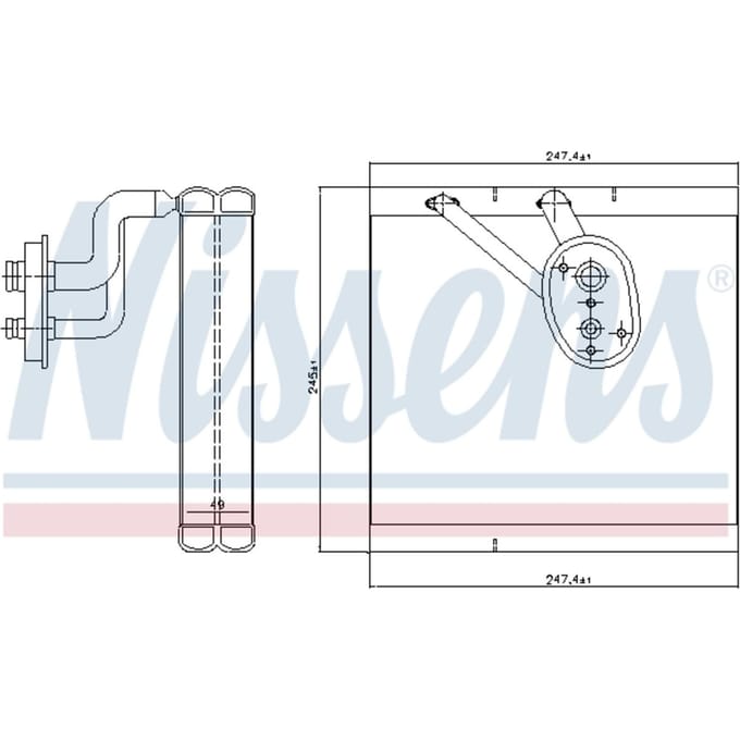 Verdamper, airconditioning NISSENS 92388