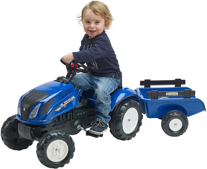 Falk New Holland Tractor Set 2/5 Traptractor