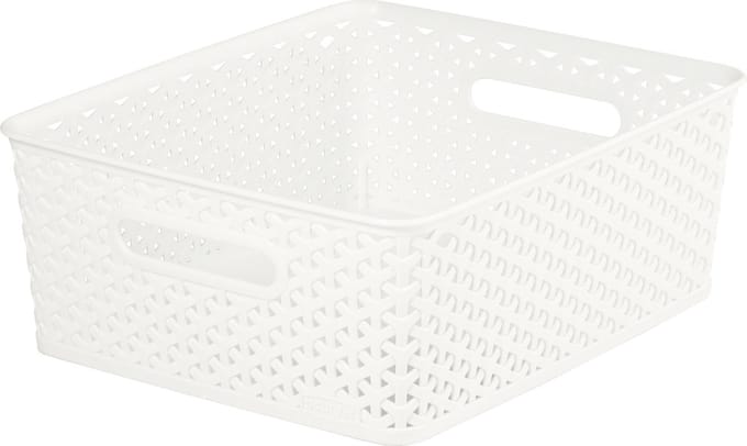 Curver - Nestbaar Style mandje M 296x354x133 Vintage wit