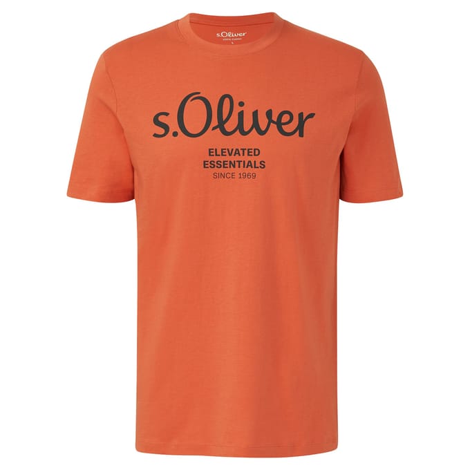 s.Oliver T-shirt Logo T-Shirt Verpakking van 4
