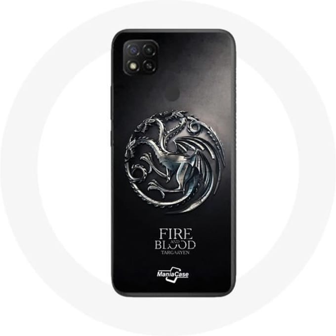 Xiaomi Redmi 9C hoesje Game Of Thrones Targaryen van vuur en bloed