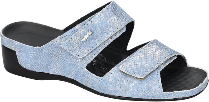 Vital -Dames - blauw licht - slippers & muiltjes - maat 38