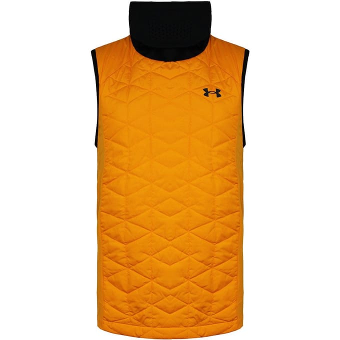 Under Armour ColdGear heren geel/zwart Reactor Run vest