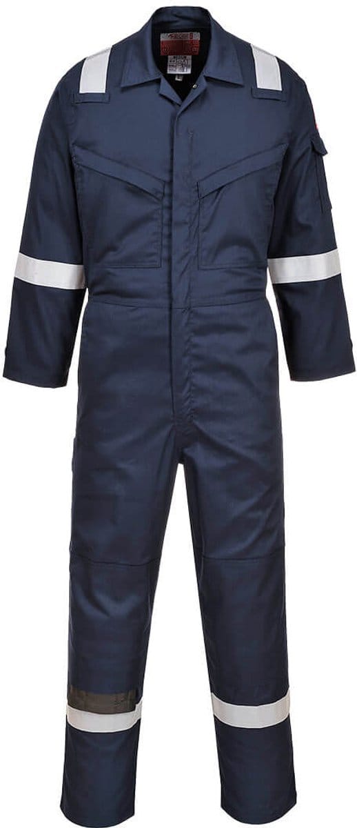 Portwest Insect afstotende vlamvertragende overall FR22 - Marine - M