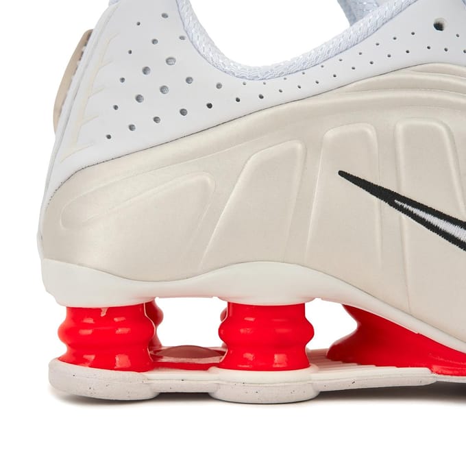 Nike Shox R4 Phantom Picante Red Dames Sneakers Crèmewit AR3565-103 38.5 white