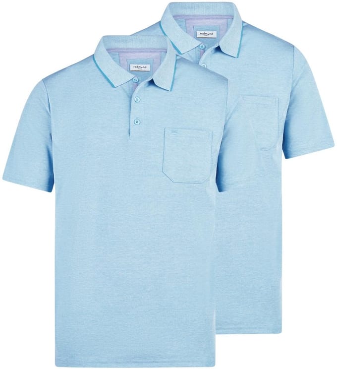 Redmond Heren poloshirt 2 pack Basic