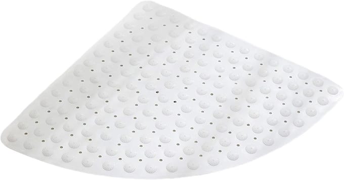 Antislip Hoekdouchemat - Sneldrogend en Duurzaam met Zuignap - Massagefunctie