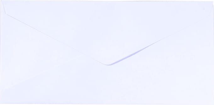Florence Enveloppen van Stevige Kwaliteit, Wit Groot Rechthoek, 25 stuks, 11.5 x 22.5 cm