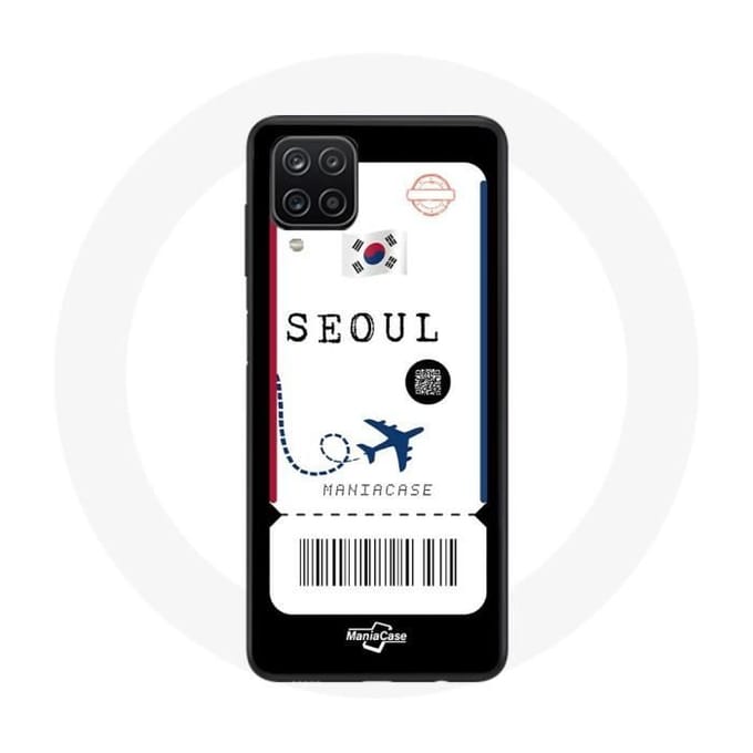 Coque Samsung Galaxy A12 Billet d'avion seoul
