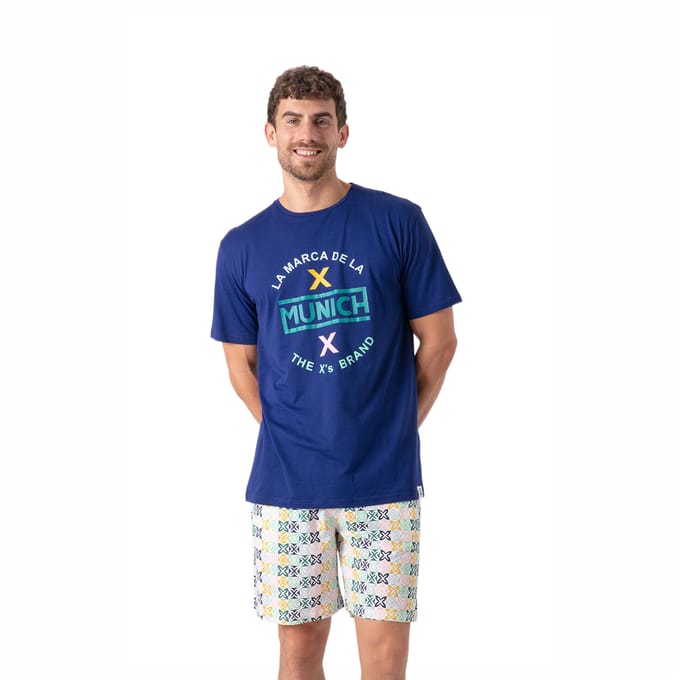 Heren Zomer Korte Pyjama's MU9