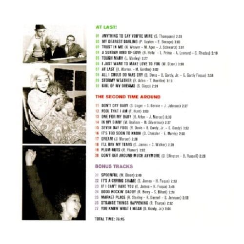 At Last/Second Time Around - Etta James