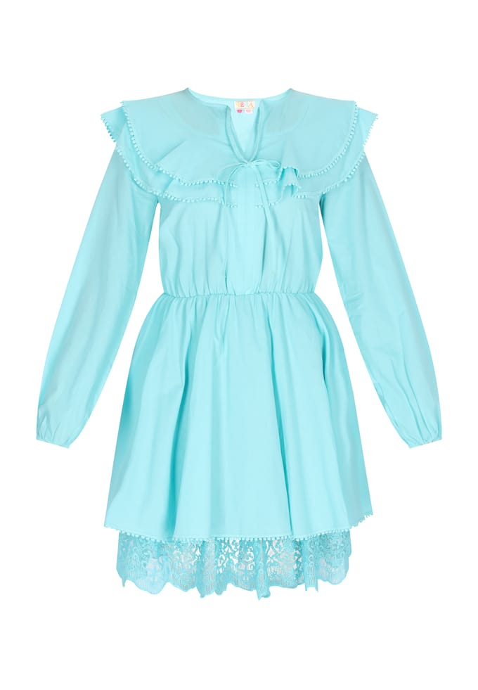 IZIA Jurk Dames aqua