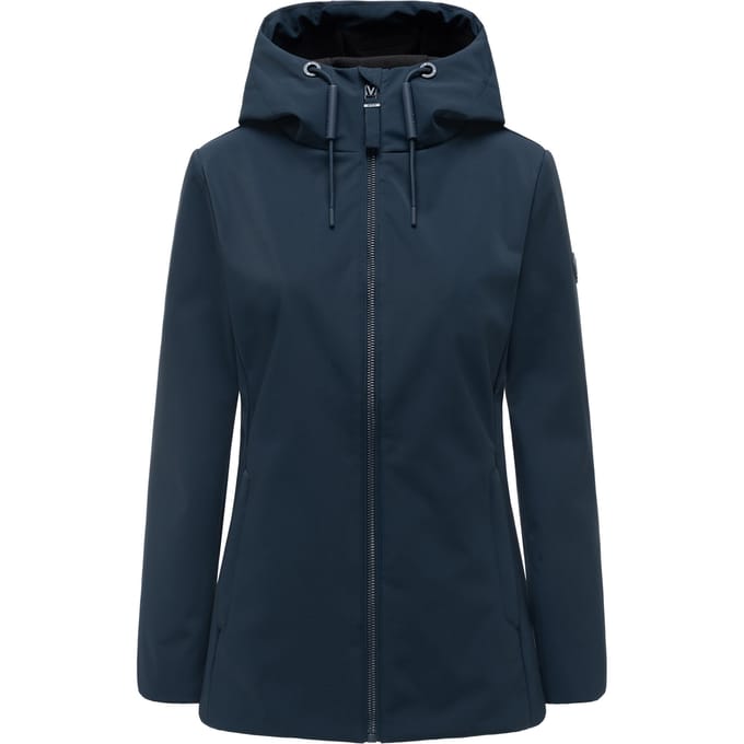 Marikoo dames softshell tussenjas Minaa met capuchon