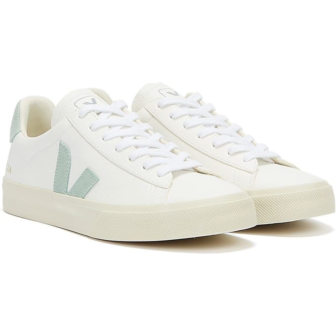 Veja - Schoenen Wit Veja Campo Leather Sneakers Wit Cp052485