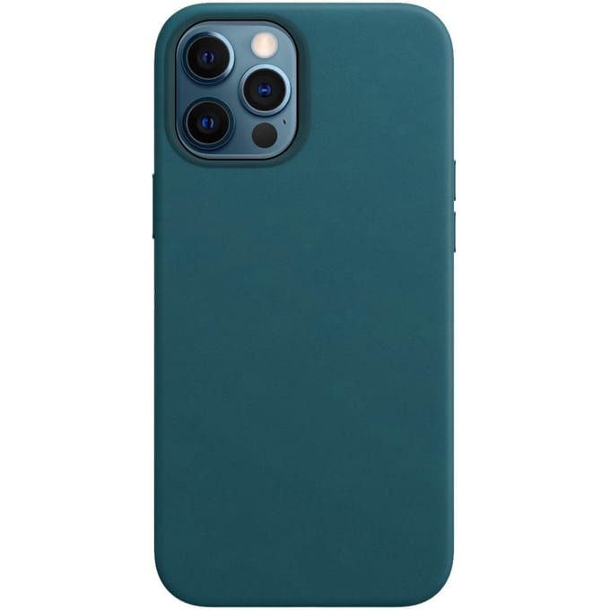 iPhone 12 Pro Max MagSafe Leren hoesje - Blauw