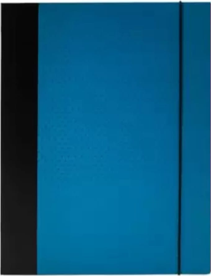 Elastomap - A4+ - Karton - Blauw