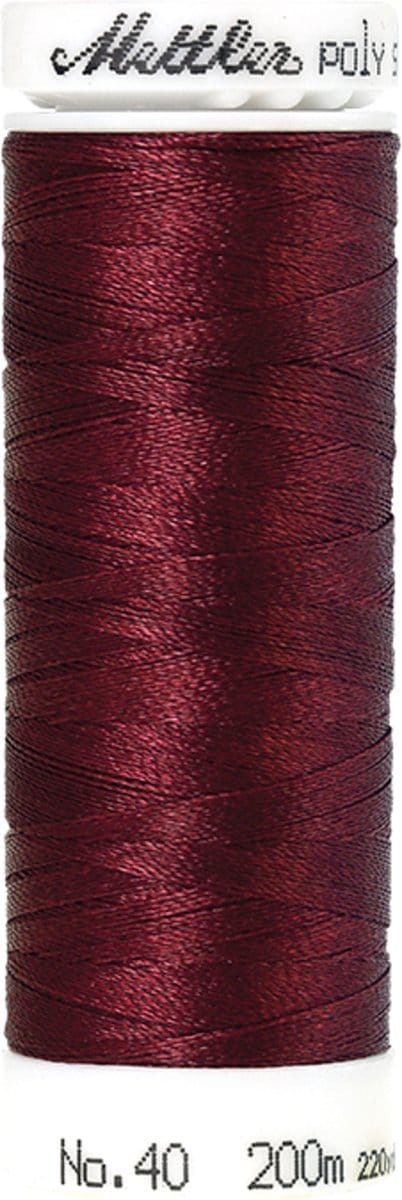 Mettler borduurgaren - Paars - Nr 2224 - Polysheen - 200 meter