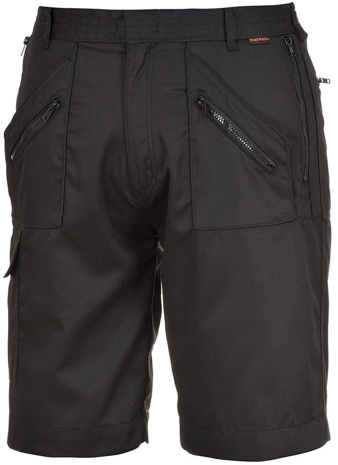 Portwest Action Korte Broek S889 - Zwart - XXL