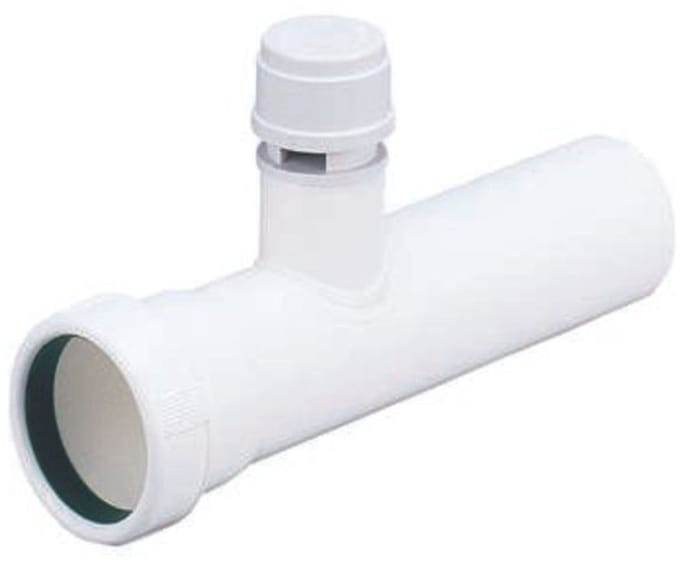DALLMER Verlengstuk V 5, 215 mm lang, met beluchter, DN 50, 090539