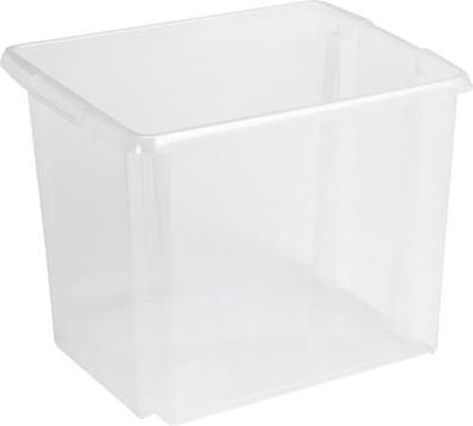 Sunware - Nesta opbergbox 45L tranparant - 45,5 x 36 x 36 cm