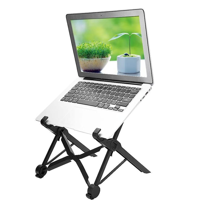 Opvouwbare Laptopstandaard Tafel Verstelbare Hoogte Schoottafel Voor Notebook black
