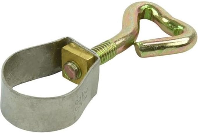 ProPlus Verstelbare stelring - Ø 21-23 mm - ideaal voor tentstokken - staal - zilver