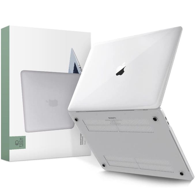 Tech-Protect SmartShell Case for MacBook Pro 14" M1 / M2 / M3 2021-2023 - Transparent