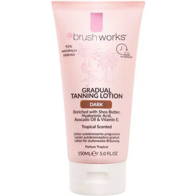 brushworks Gradual Tanning Lotion Dark 150 ml