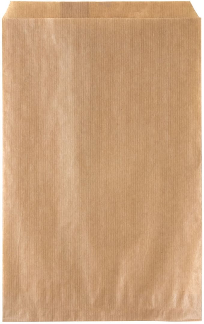 1000x Fourniturenzakjes bruin 17.5x26cm
