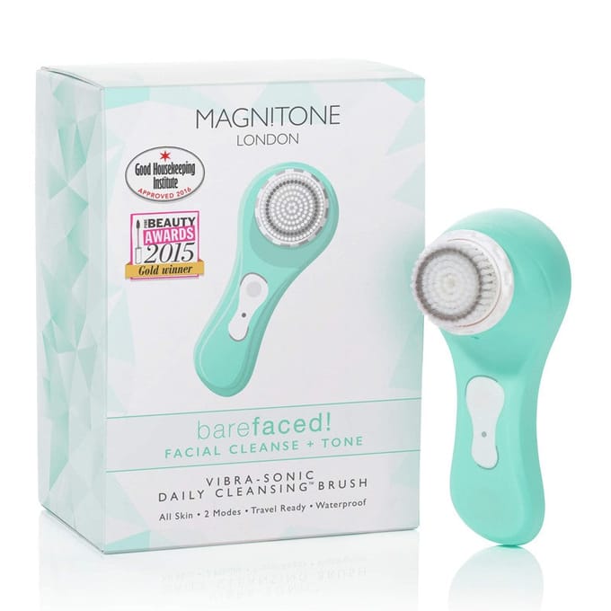 Magnitone Barefaced Vibra-Sonic Daily Cleansing Brush Borstel Turqoois