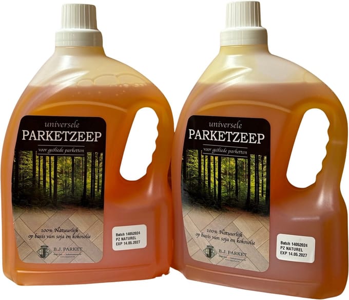BJ parketzeep naturel universeel 2 x 2 liter