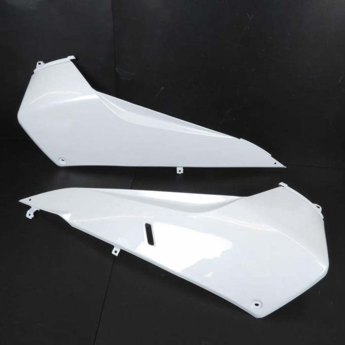 Kit carénage TNT pour Scooter Yamaha 500 Tmax 2008 à 2012 13p blanc perlé et noir mat Neuf