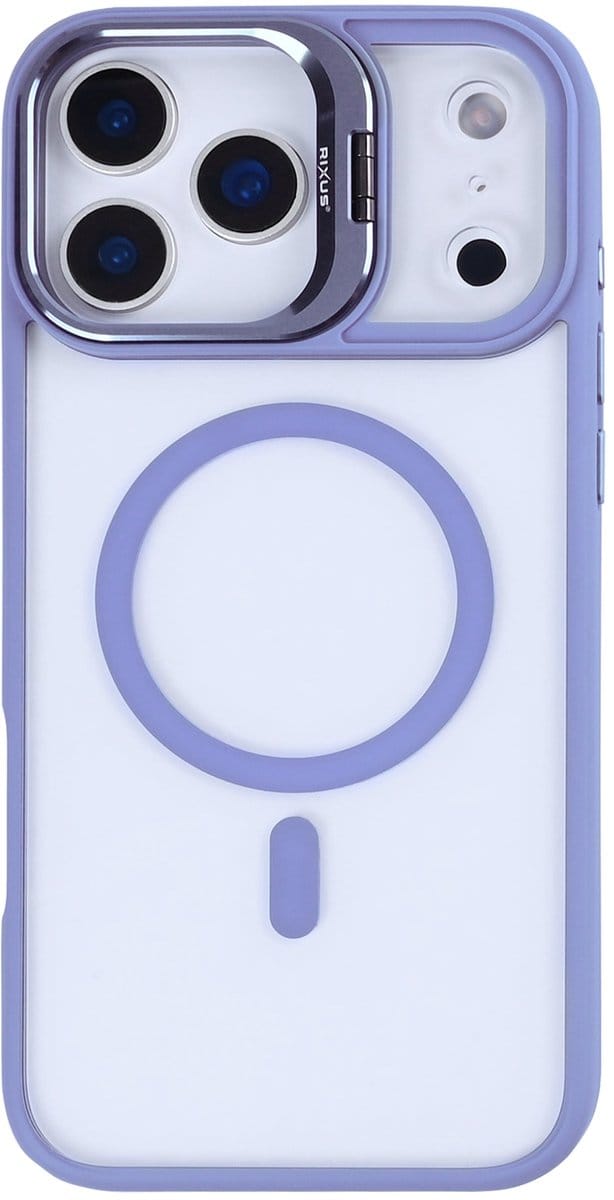 Rixus Classic 03 Case With MagSafe For Apple iPhone 17 Pro Light Purple