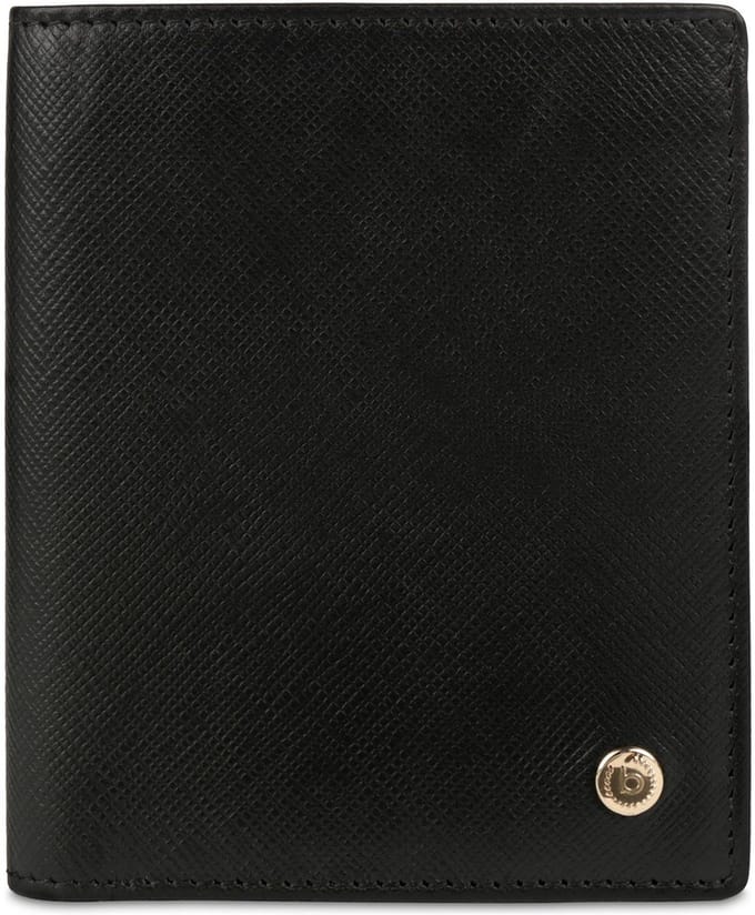 bugatti portemonnee Roccia Upright Wallet Black zwart