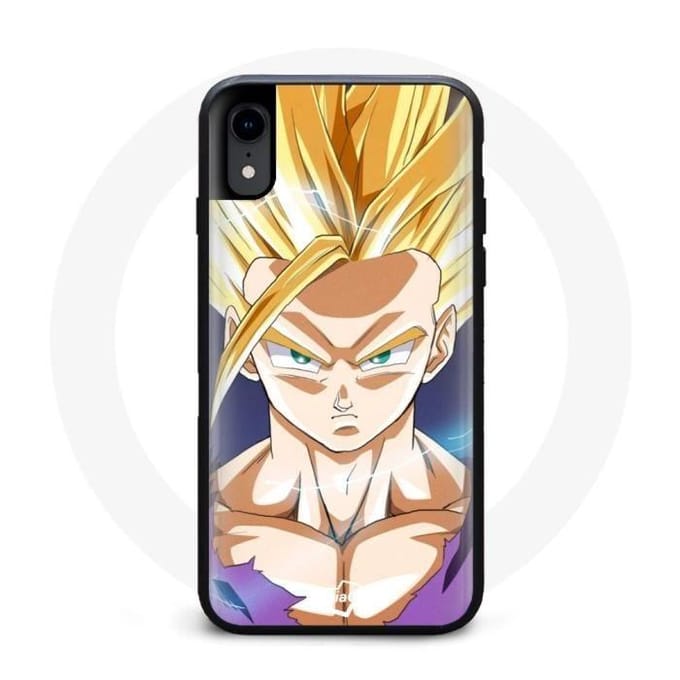 Coque de téléphone - Dragon Ball - Iphone XR - Jaune - Design unique - Souple jaune