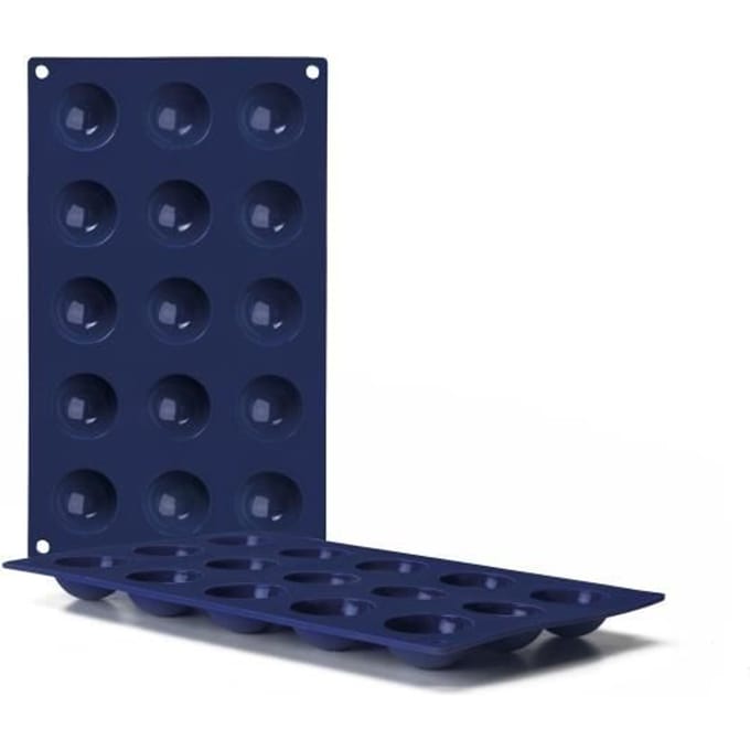 Siliconen Vorm - Ibili - 870042 - 15 Holtes - 32 x 19 x 2 cm - Vaatwasserbestendig